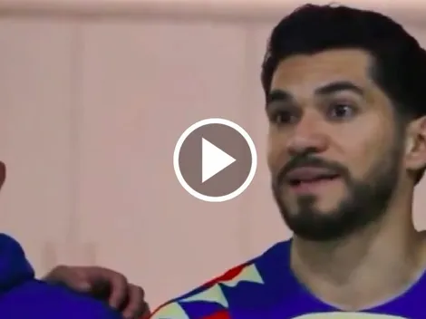 El épico discurso de Henry Martín que puso de pie a la afición