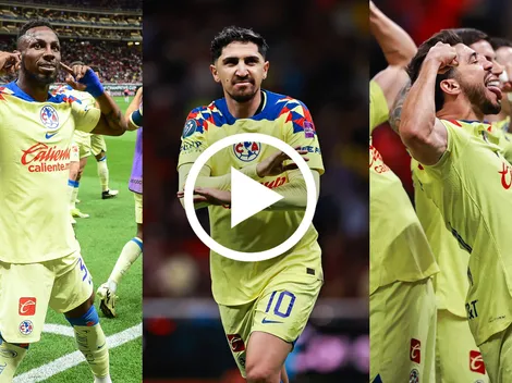 Lo que no se vio en TV de los épicos festejos de América vs Chivas