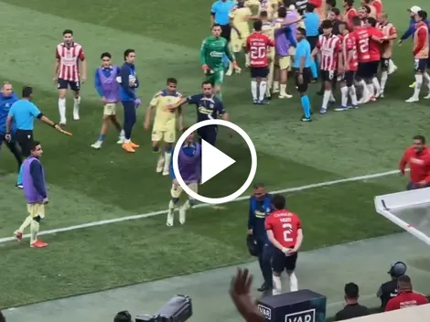 Alan Mozo se encaró con un histórico del América