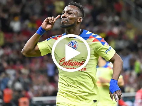 El polémico festejo de Julián Quiñones para la afición de Chivas