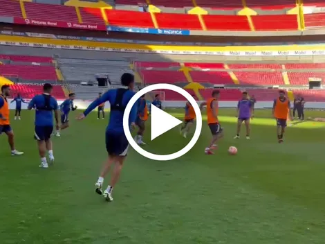 América tuvo presencia de drones en su entrenamiento previo al Clásico Nacional