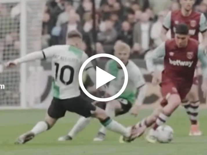 Edson Álvarez dejó sentado a Alexis Mac Allister en el West Ham vs Liverpool