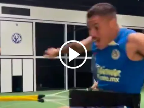 VIDEO: El divertido momento que protagonizó Jonathan Dos Santos