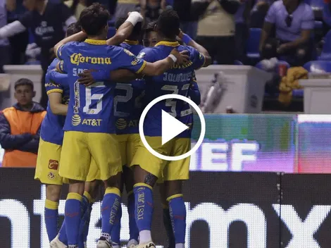 América vence a Puebla y acaricia el liderato general