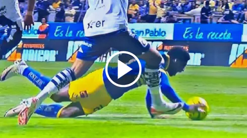 No es mano sancionable de Javairo Dilrosun.