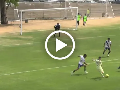 Brian Rodríguez se luce con un golazo en el América vs Puebla Sub-23