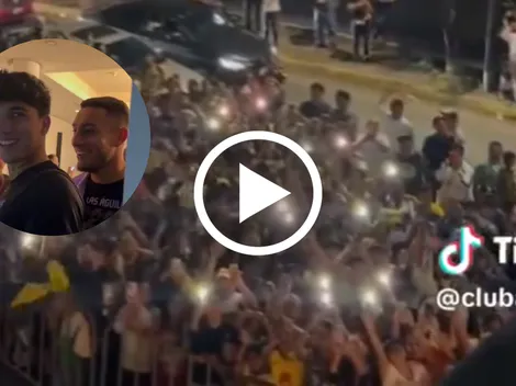 La espectacular bienvenida que la afición regaló al América en Puebla