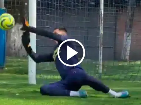 VIDEO: Los reflejos felinos de Luis Malagón antes de enfrentar a Puebla