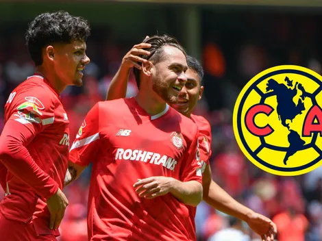 ¿Guiño? La estrella de Toluca que no se perdió el América vs Pachuca por la Concachampions