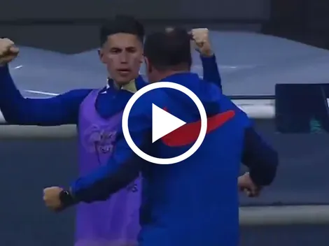 El emotivo festejo de Brian Rodríguez y André Jardine en el América vs Pachuca por la Concachampions