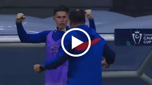 El emotivo festejo de Brian Rodríguez y André Jardine en el América vs Pachuca por la Concachampions