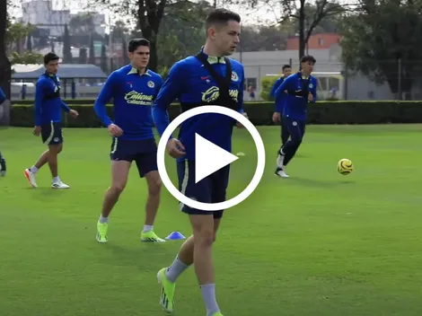 Salió a la luz el arduo entrenamiento de Álvaro Fidalgo previo al Clásico Capitalino