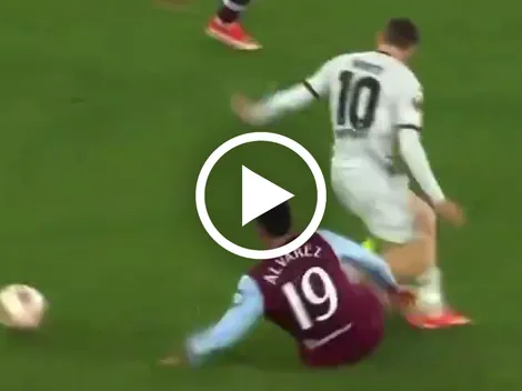 La dura entrada de Edson Álvarez sobre Florian Wirtz en la Europa League