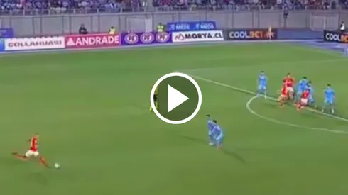 Nicolás Castillo convirtió otro gol de tiro libre