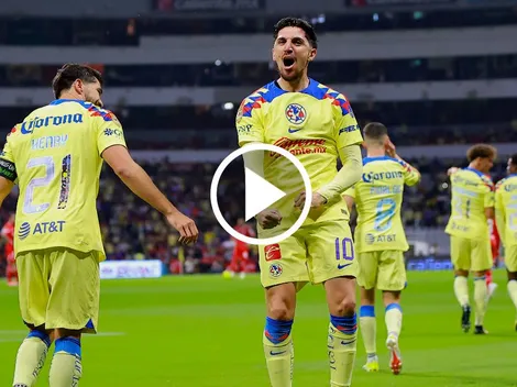 América destroza a Toluca y recupera el liderato del Clausura 2024