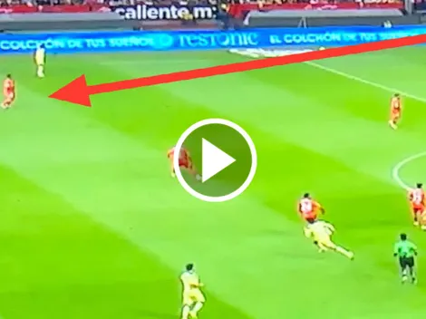 La imagen clara que demuestra el correcto gol de Valdés a Toluca
