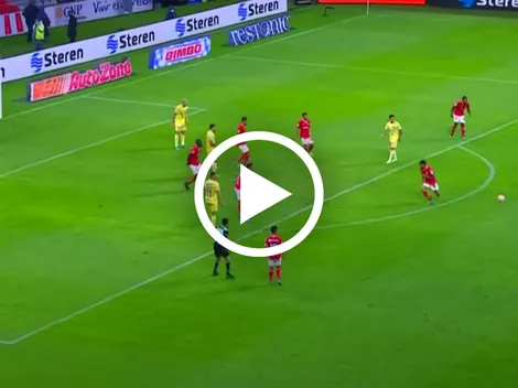 El espectacular gol de Álvaro Fidalgo que fue mal anulado ante Toluca en el 2022