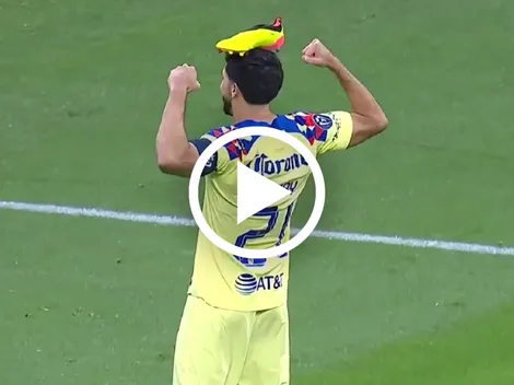 Henry Martín realiza homenaje a Salvador Cabañas por sus 98 goles con América