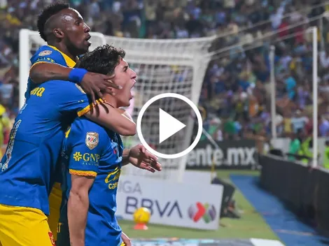 América reaccionó a tiempo y logró un empate ante Santos Laguna