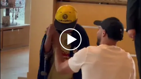 Henry Martín le regaló un momento inolvidable a un niño americanista.