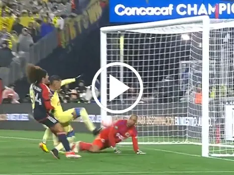 ¡Fácil fácil! El primer gol del "Chicote" Calderón con el América