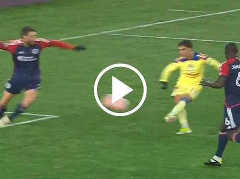 ¡Golazo de Alejandro Zendejas! América lo gana fácil a New England