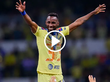 La última imagen de Julián Quiñones en un partido del América