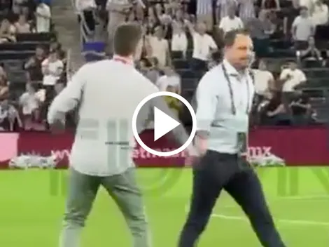 Santiago Baños y un vergonzoso gesto ante el Tato Noriega