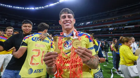 Chicote Calderón festejó el título con el América
