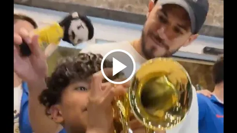 El delantero azulcrema tuvo un increíble gesto.