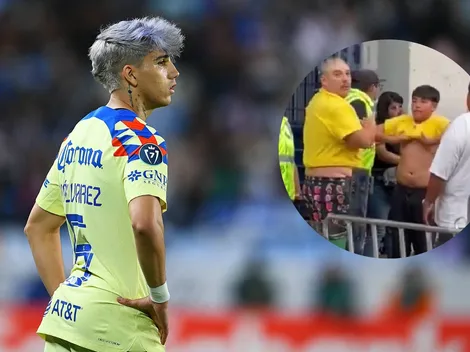 El gran gesto de América y Kevin Álvarez con los aficionados hostigados en el Estadio Azul