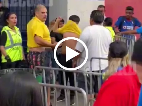 El video donde una familia americanista fue hostigada en su ingreso al Estadio Azul
