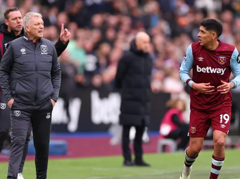 Parece que algo no anda bien entre Edson Álvarez y Moyes