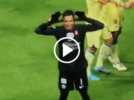 Luis Malagón se burló del Chicharito con polémico festejo