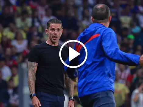 André Jardine tuvo una intensa discusión con Gago