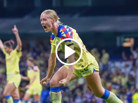 Sarah Luebbert hace doblete y América pone un pie en la gran final