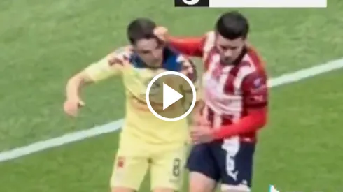 El español sufrió un duro golpe en el rostro.