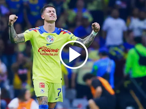 La épica jugada de Brian Rodríguez que todo el América gritó como un gol