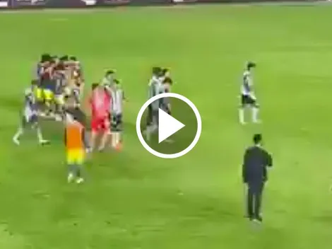 Henry Martín provocó un inédito encontronazo en Pachuca