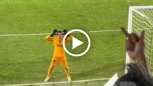 Ángel Malagón provocó a todo Pachuca en su celebración al gol de Henry Martín