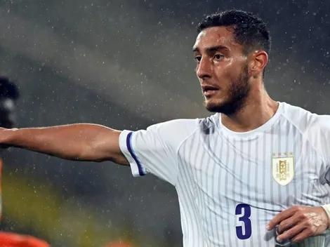 Sebastián Cáceres quedaría fuera de la Copa América por lesión