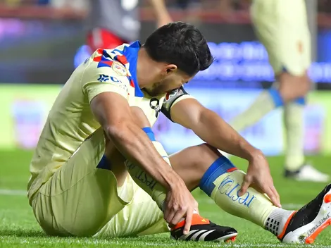 Henry Martín reveló el estado de su tobillo tras sufrir pisotón