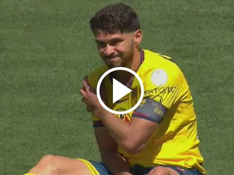 La impactante caída de Henry Martín en la Supercopa MX