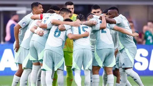 Los jugadores de México, unidos por el mismo objetivo.
