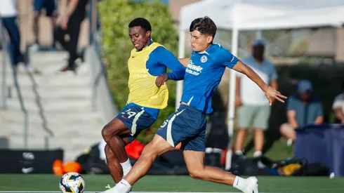 La plantilla azulcrema sigue entrenando por Estados Unidos.