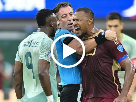 La bronca que protagonizó Julián Quiñones con Salomón Rondón en la Copa América 2024