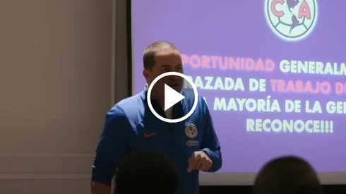 Jardine fue claro con todos los canteranos azulcremas.