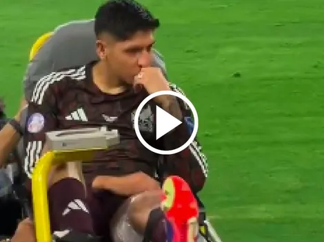 El inédito video que muestra la tristeza de Edson Álvarez tras su lesión