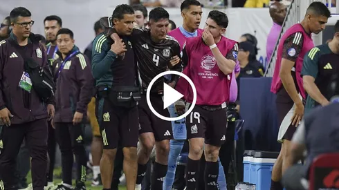 Edson Álvarez se retiró lesionado del partido ante Jamaica