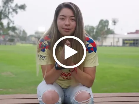 Emotiva despedida de Katty Martínez con la afición de América Femenil